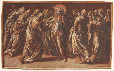 Jesus viser sig for apostelene af Hans Leu d.Æ.