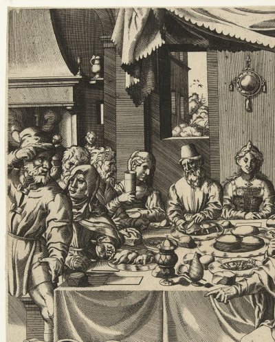 Bryllup i Cana af Hans Liefrinck (I) (attributed to)