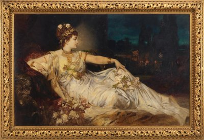 Charlotte Wolter (1834-1897) som "Messalina" i "Arria og Messalina" af Adolf von Wilbrandt af Hans Makart