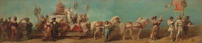 Udkast til festoptoget 1879 - Konditorerne af Hans Makart
