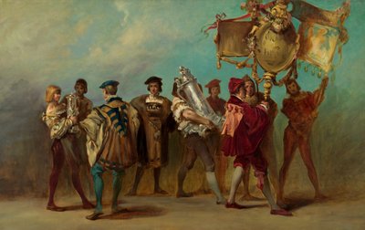 Udkast til festoptoget 1879 - gravører og bronzestøbere af Hans Makart