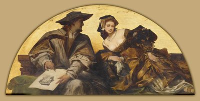 Hans Holbein den yngre af Hans Makart