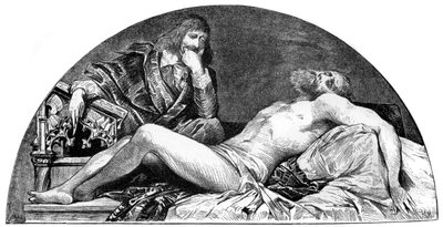 Joseph Ribera, spansk kunstner aktiv i Italien, c1880-1882. af Hans Makart