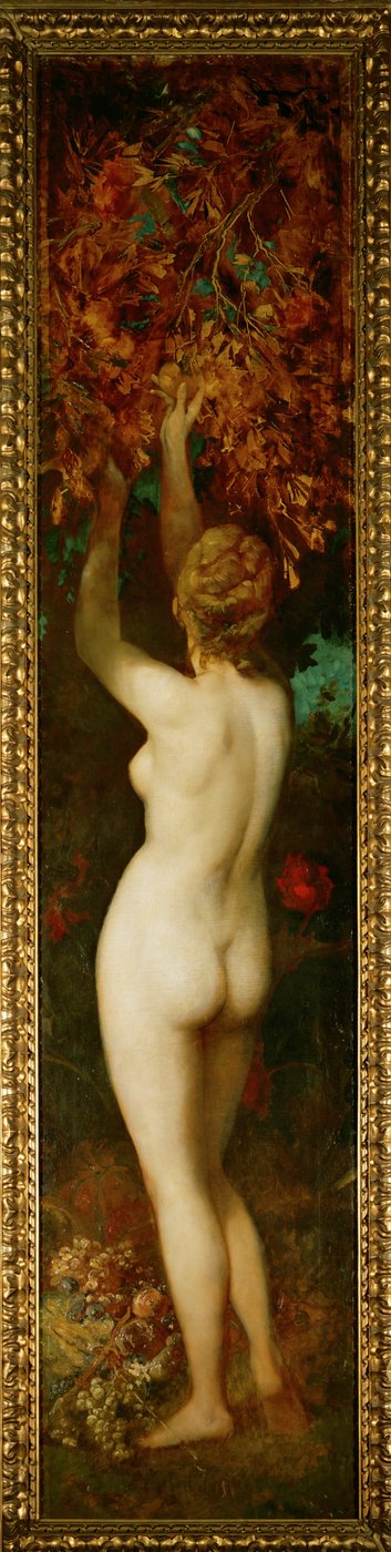 Taste - fra serien Die fuenf Sinne (olie på lærred) af Hans Makart