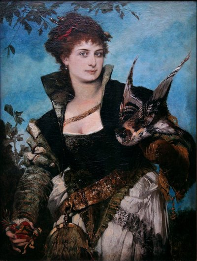 Falkonerinden af Hans Makart