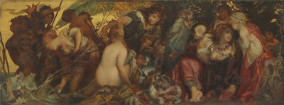 Havets skatte, ca. 187075. af Hans Makart