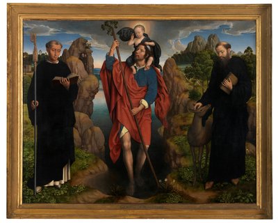 Centralpanel af Willem Moreels Triptykon af Hans Memling