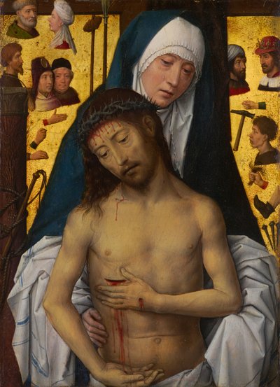 Jomfru Maria viser sorgernes mand af Hans Memling