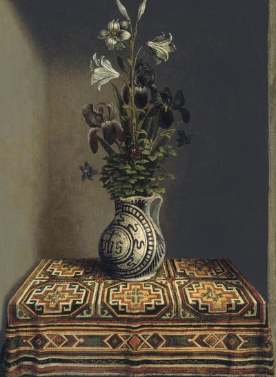 Blomster i en kande, ca 1485 af Hans Memling