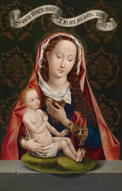 Madonna af æblet af Hans Memling