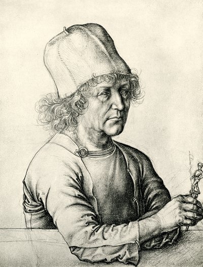 Portræt af en guldsmed af Hans Memling
