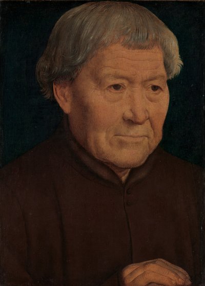 Portræt af en gammel mand, ca. 1475 af Hans Memling