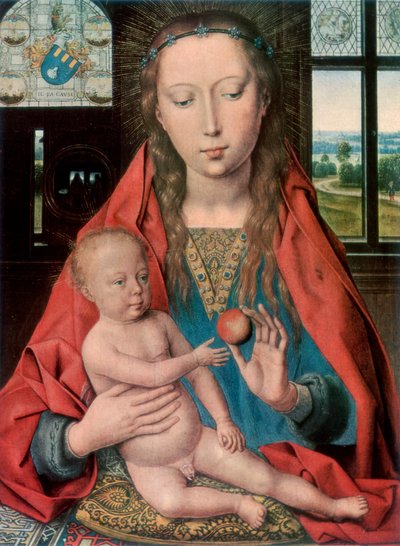 Madonnaen og barnet, 1927 af Hans Memling