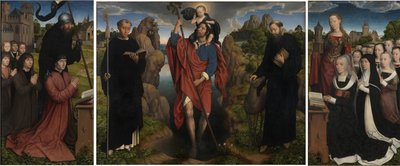 Triptykon af Willem Moreel, 1484 af Hans Memling