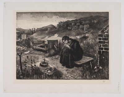 Pigen på kirkegården af Hans Nikolaj Hansen