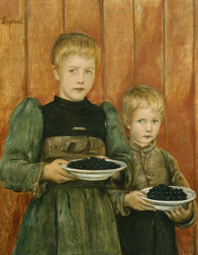 Blåbær 1899-1900 af Hans Olaf Heyerdahl