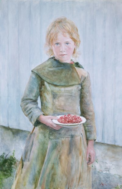 Jordbærpige af Hans Olaf Heyerdahl