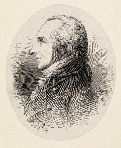 Portræt af dirigenten og komponisten Friedrich Ludwig Aemilius Kunzen 1761-1817, af Hans Peter Hansen