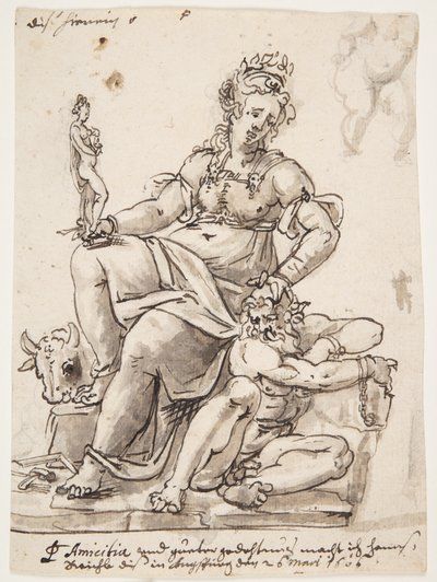 Allegori om kunstfremstilling af Hans Reichle
