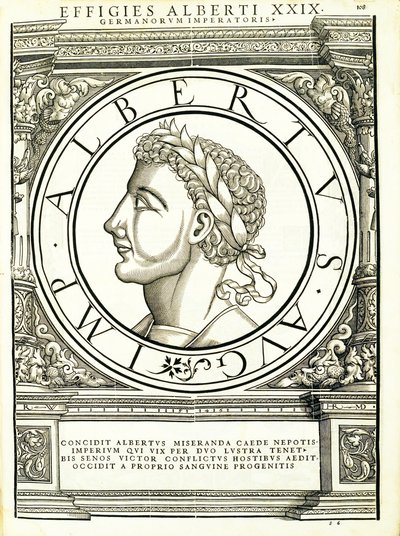 Albert I, illustration fra 