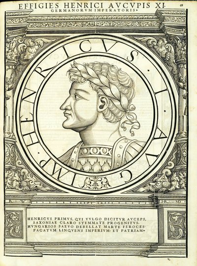 Henry I Auceps, illustration fra 