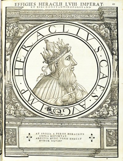 Heraclius, illustration fra 