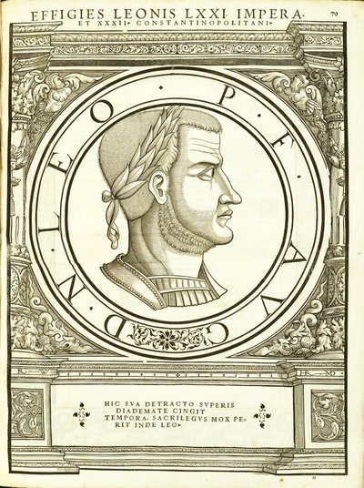 Leo IV, illustration fra 