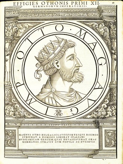 Otho I Magnus, illustration fra 