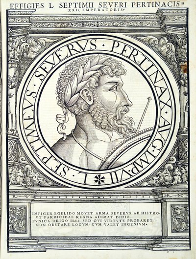Septimus Severus, illustration fra 