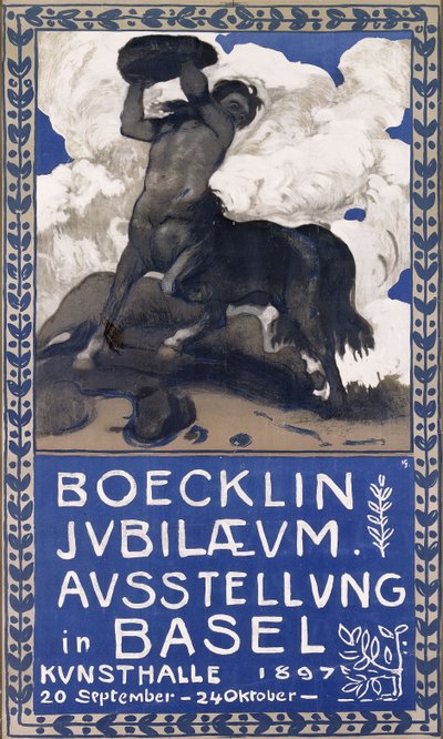 Boecklin Jubileeum, 1897dani af Hans Sandreuter