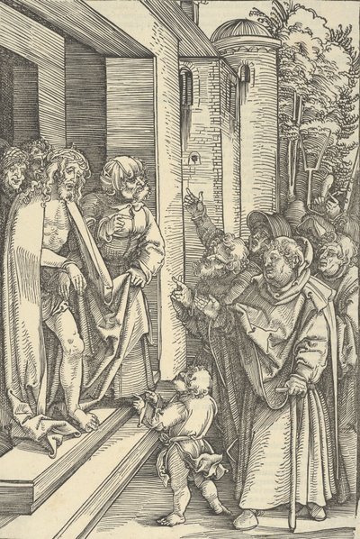 Se manden, fra spejlet af vor Herre Jesu Kristi lidenskab, 1507 af Hans Schäufelein the Elder