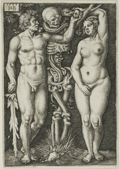 Adam og Eva af Hans Sebald Beham