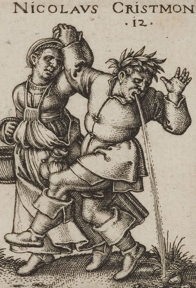 Beham Bondefesten 1546 bl 06 detalje af Hans Sebald Beham