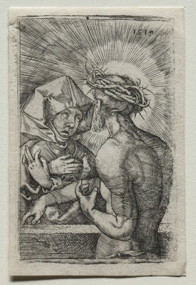 Kristus og Jomfruen, 1519. af Hans Sebald Beham