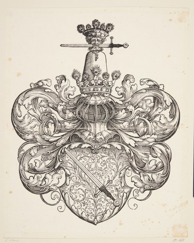 Våbenskjold fra Kress von Kressensteins familie af Hans Sebald Beham