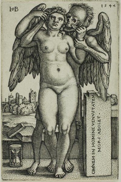 Døden og Jomfruen af Hans Sebald Beham