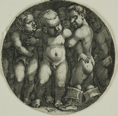 Otte drenge af Hans Sebald Beham