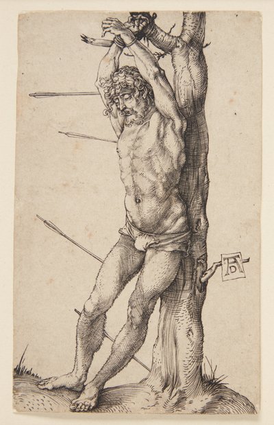 Festende bønder (Juli og august) af Hans Sebald Beham