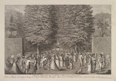 Festende bønder (Maj og juni) af Hans Sebald Beham