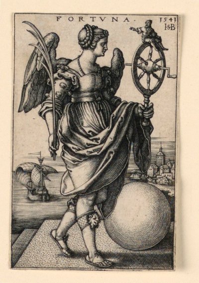 Fortuna (Fortune) af Hans Sebald Beham