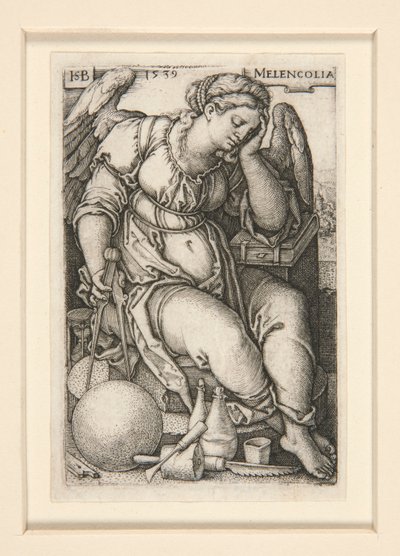 Melencolia af Hans Sebald Beham