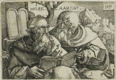 Moses og Aron af Hans Sebald Beham