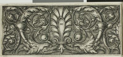 Ornament med palmette af Hans Sebald Beham