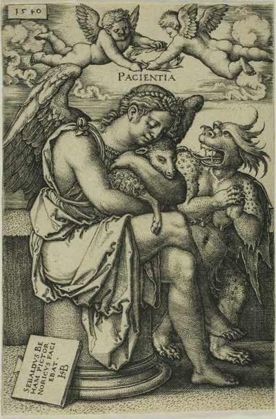 Tålmodighed af Hans Sebald Beham