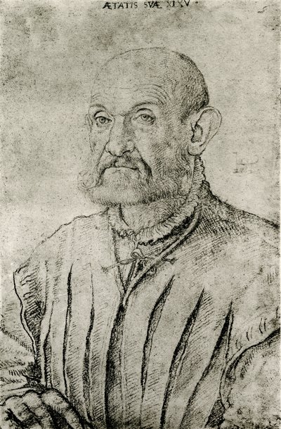 Portræt af en fremmed af Hans Sebald Beham