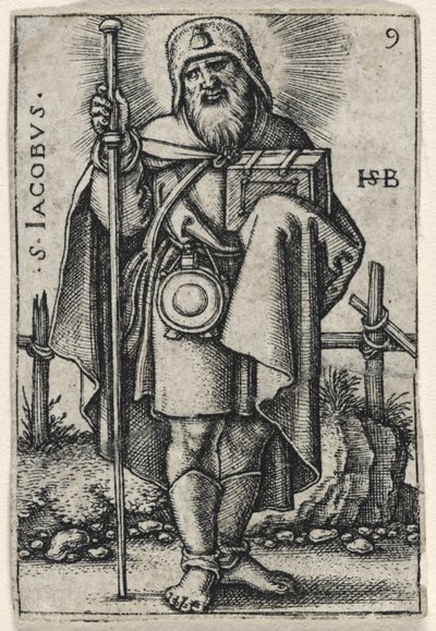Sankt Jakob, major, 1541-46 af Hans Sebald Beham