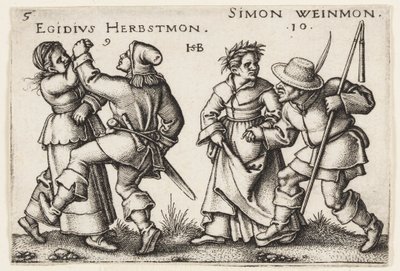 september og oktober af Hans Sebald Beham