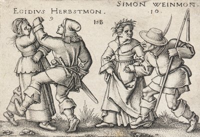 September og oktober af Hans Sebald Beham