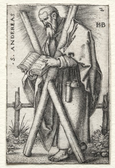 St. Andrew, 1545-1546. af Hans Sebald Beham