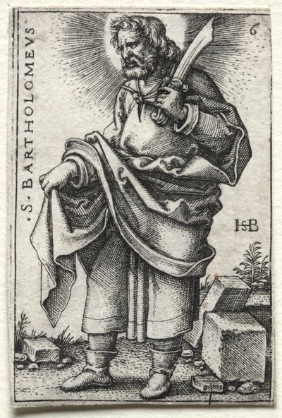 St. Bartholomew af Hans Sebald Beham